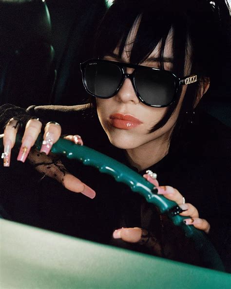 billie eilish gucci ad|Billie Eilish Gucci sunglasses.